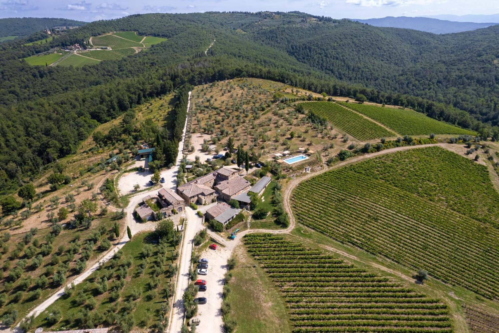 Casa Alta Daire Greve in Chianti Dış mekan fotoğraf